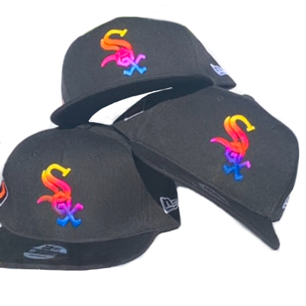 Custom Neon Soxs cap
