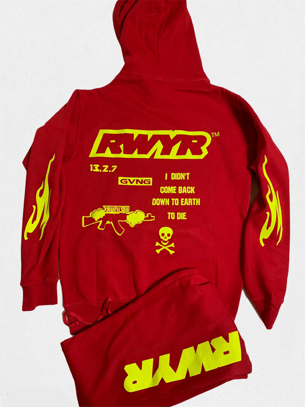 RWYR Red/yellow suitsuit